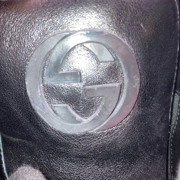 Gucci GG Imprime High Top Sneakers Black Patent Leather - Picture 6 of 6